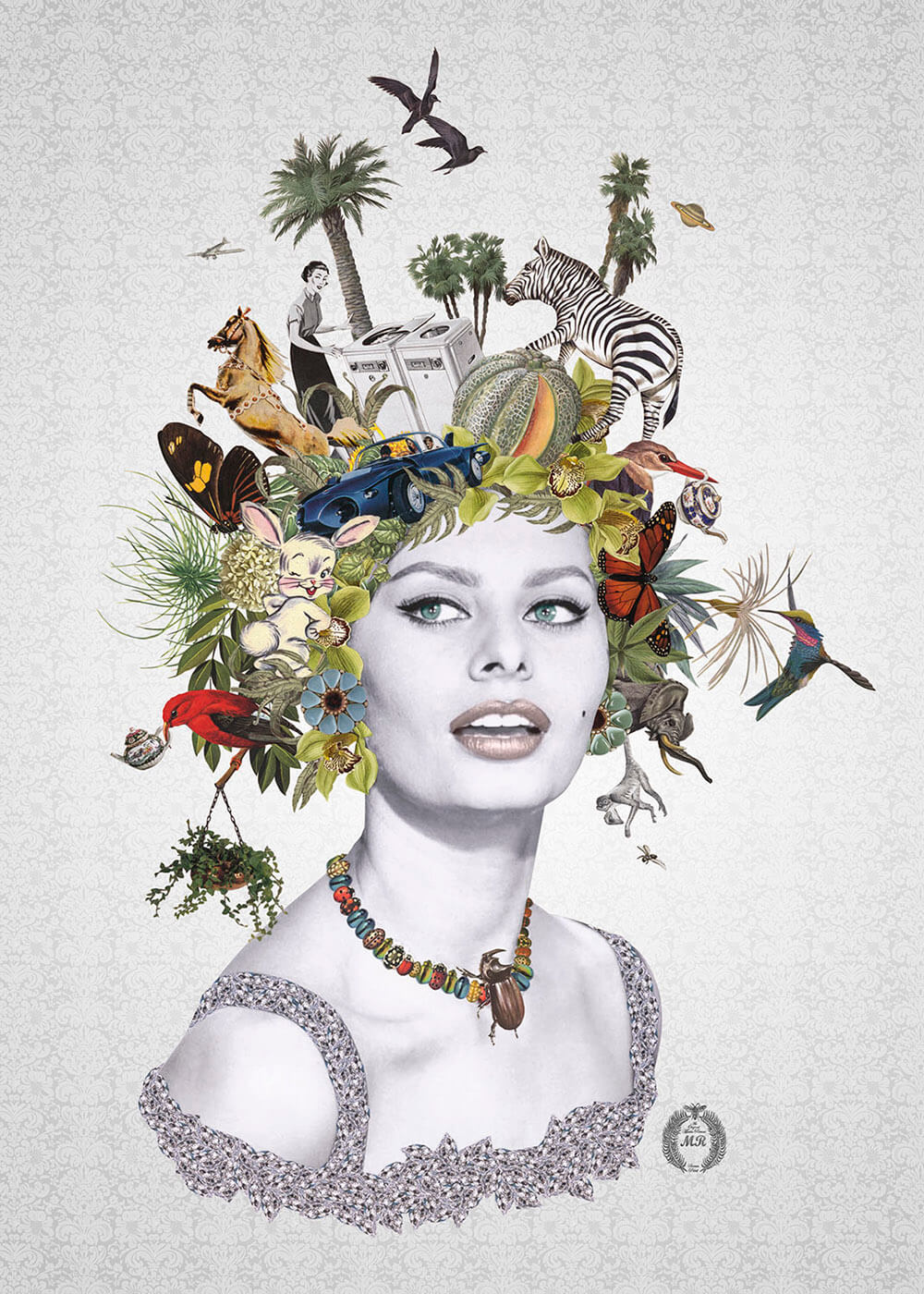 Maria Rivans Bonbon (Sophia Loren) for Modern ArtBuyer
