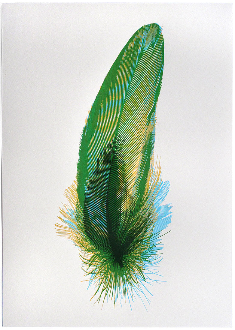 Chris Keegan Four Feathers for Modern ArtBuyer