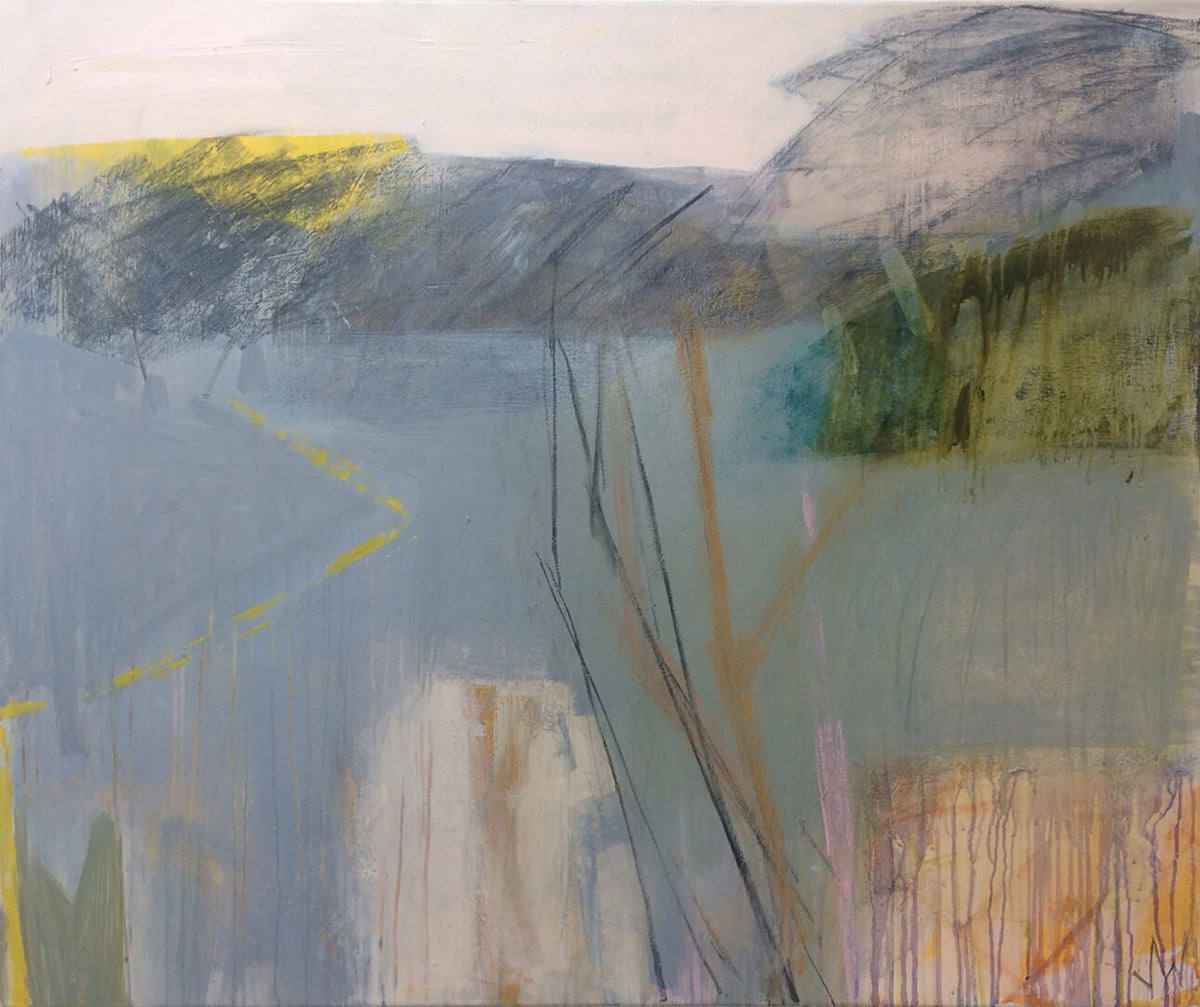 Julia Wilson Edging Green May for Modern ArtBuyer