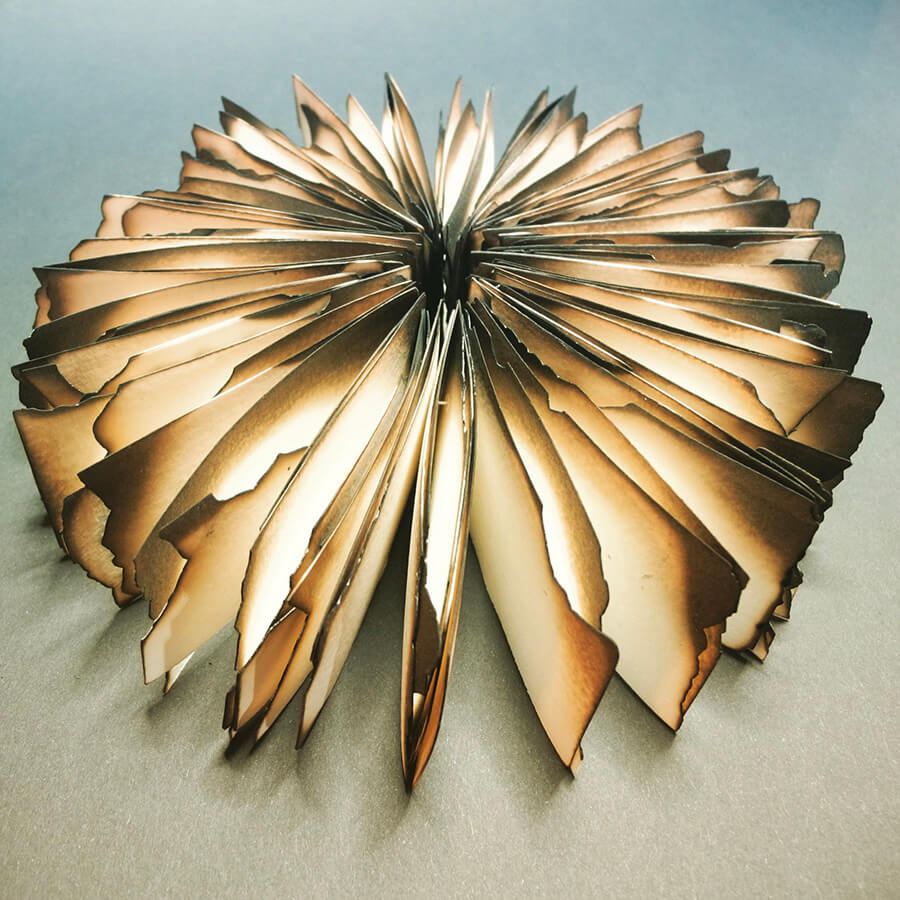 Kelly O'Brien Playing With Fire No. 47 for Modern ArtBuyer