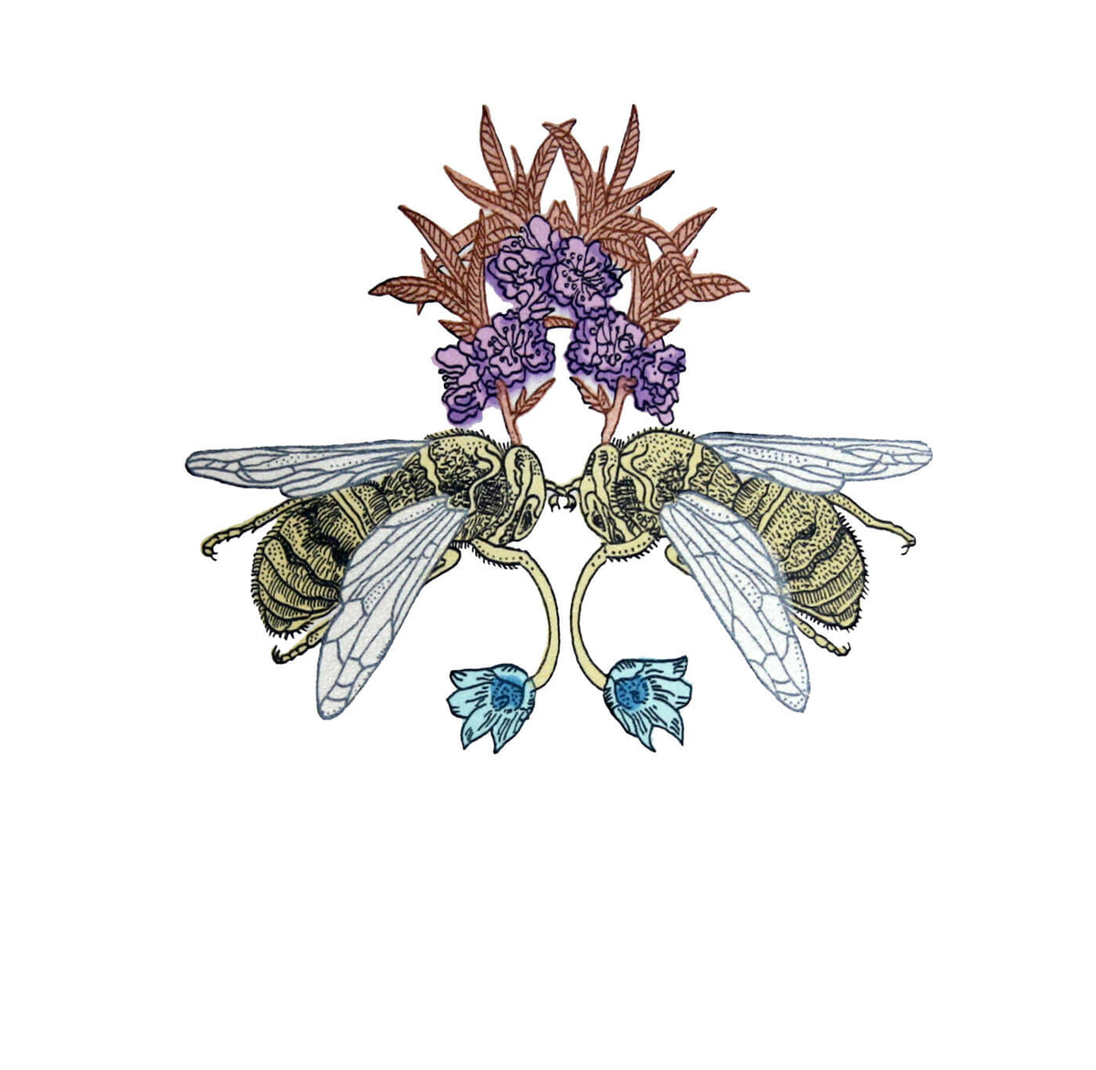 Penelope Kenny : Love Bees - Modern ArtBuyer