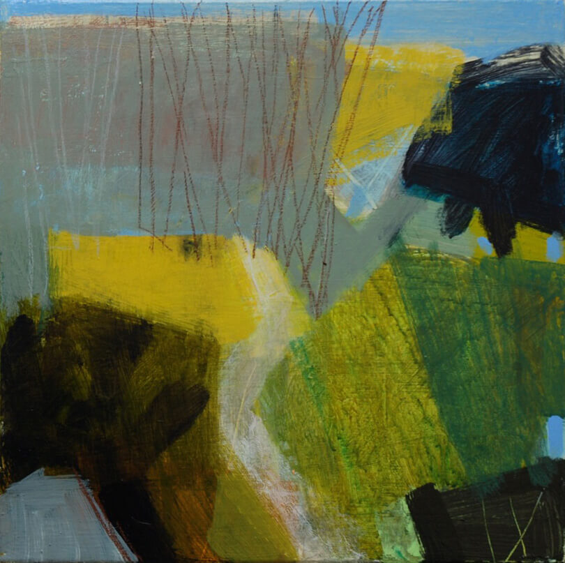 Julia Wilson Path through green for Modern ArtBuyer
