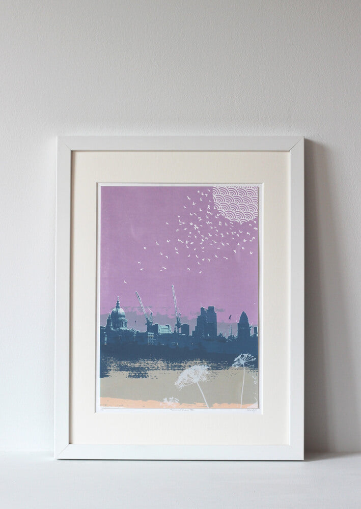 Helen Bridges Thames View 2 for Modern ArtBuyer