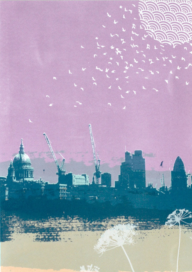 Helen Bridges Thames View 2 for Modern ArtBuyer