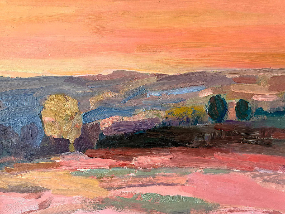 Cotswold Way sunrise, Bath