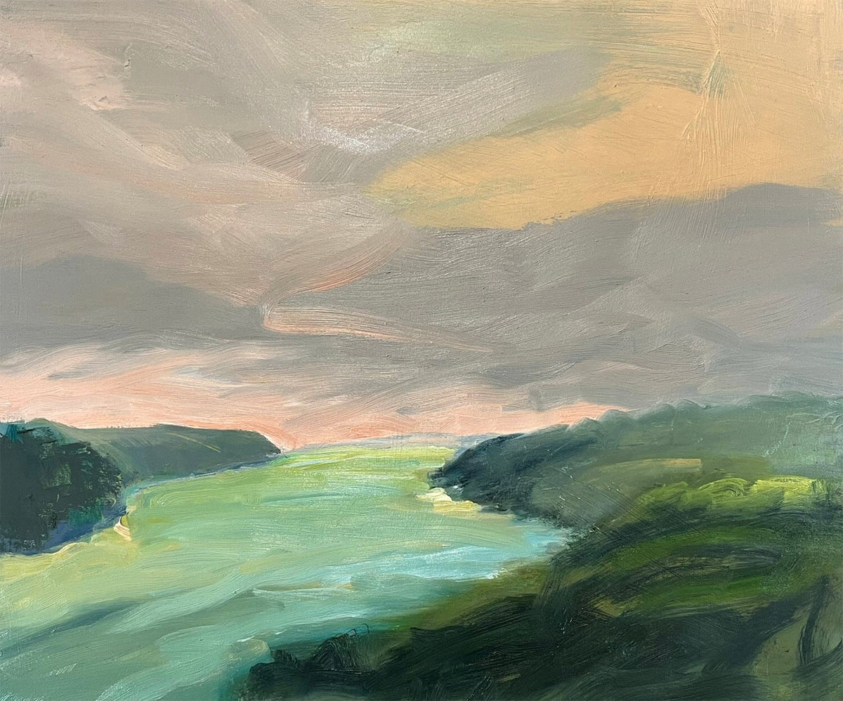 Helford River, Winter Clouds