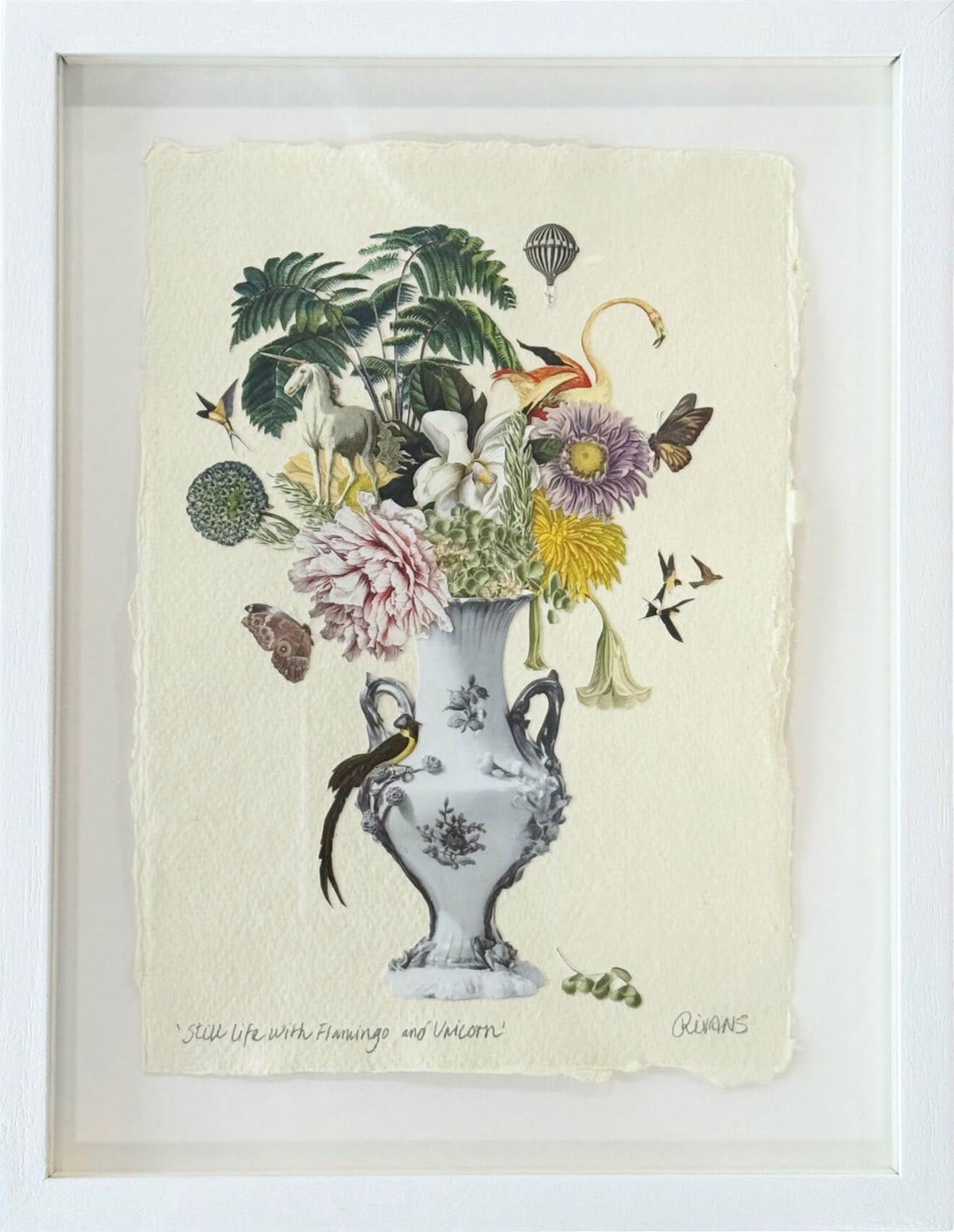 Still Life with Flamingo and Unicorn