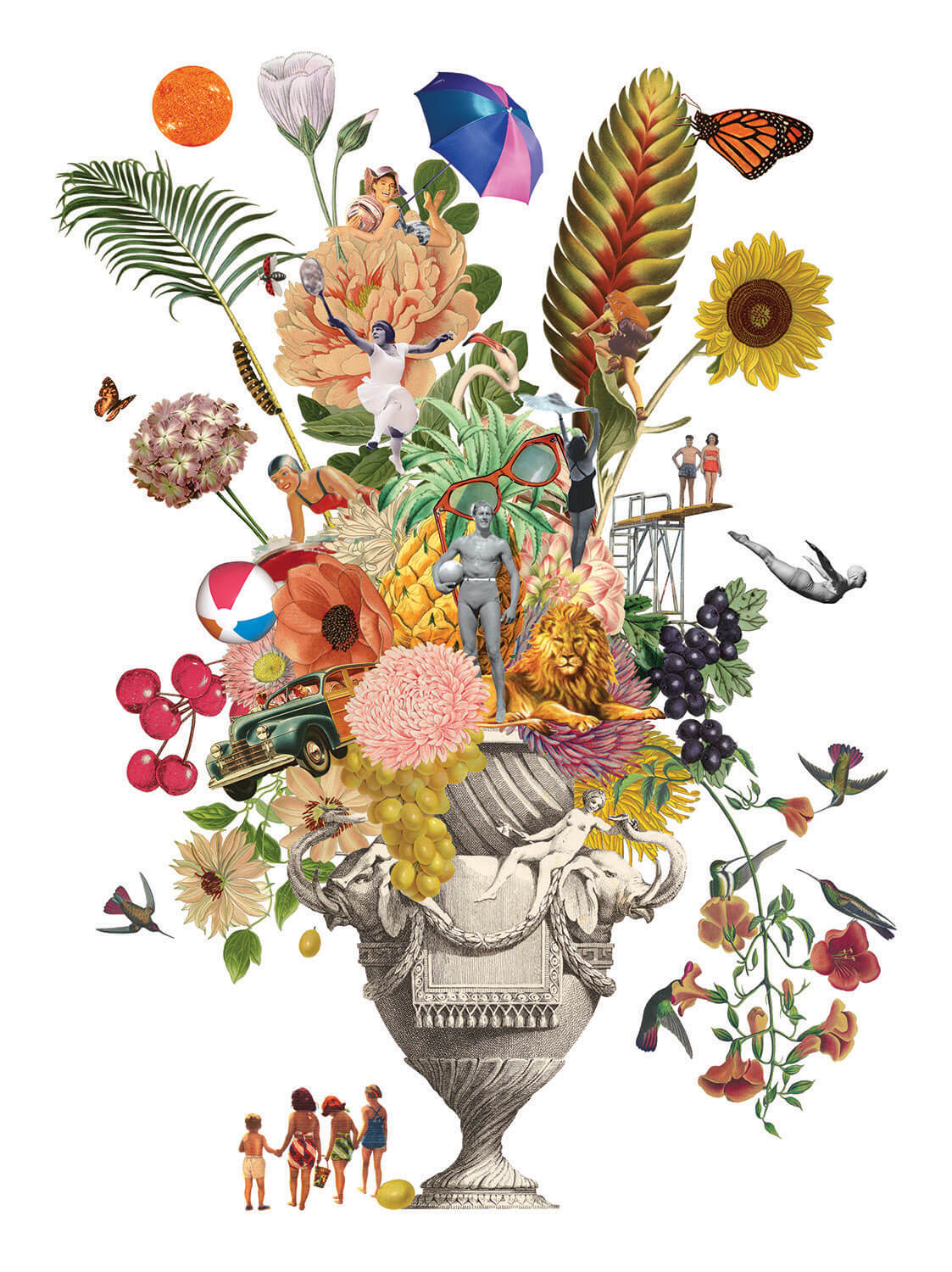 Maria Rivans Work Maria Rivans : Summer - Modern ArtBuyer