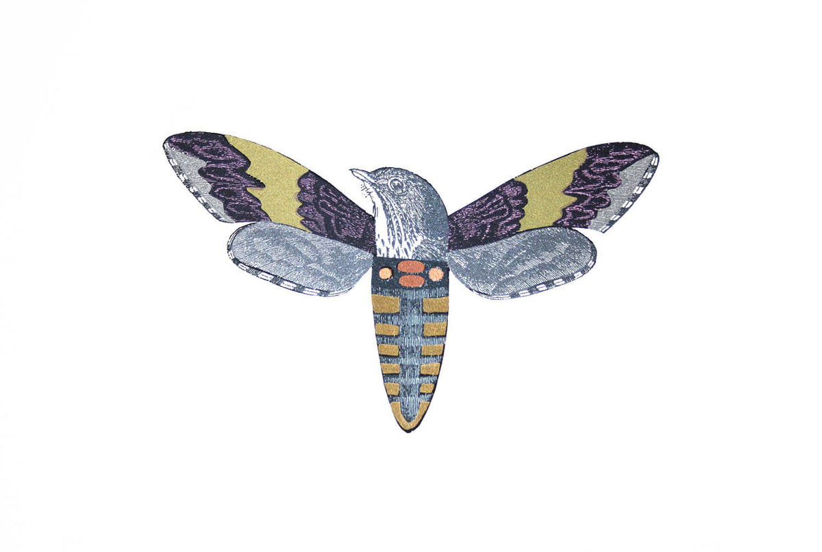 Penelope Kenny Moth-bird 2 - Modern ArtBuyer
