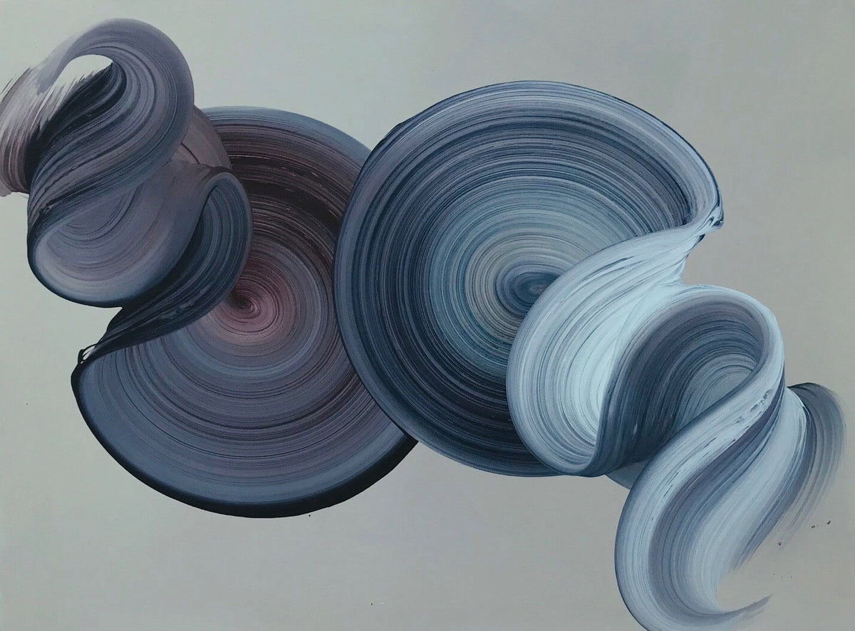 Dragica Carlin Two Swirls, series 2 for Modern ArtBuyer