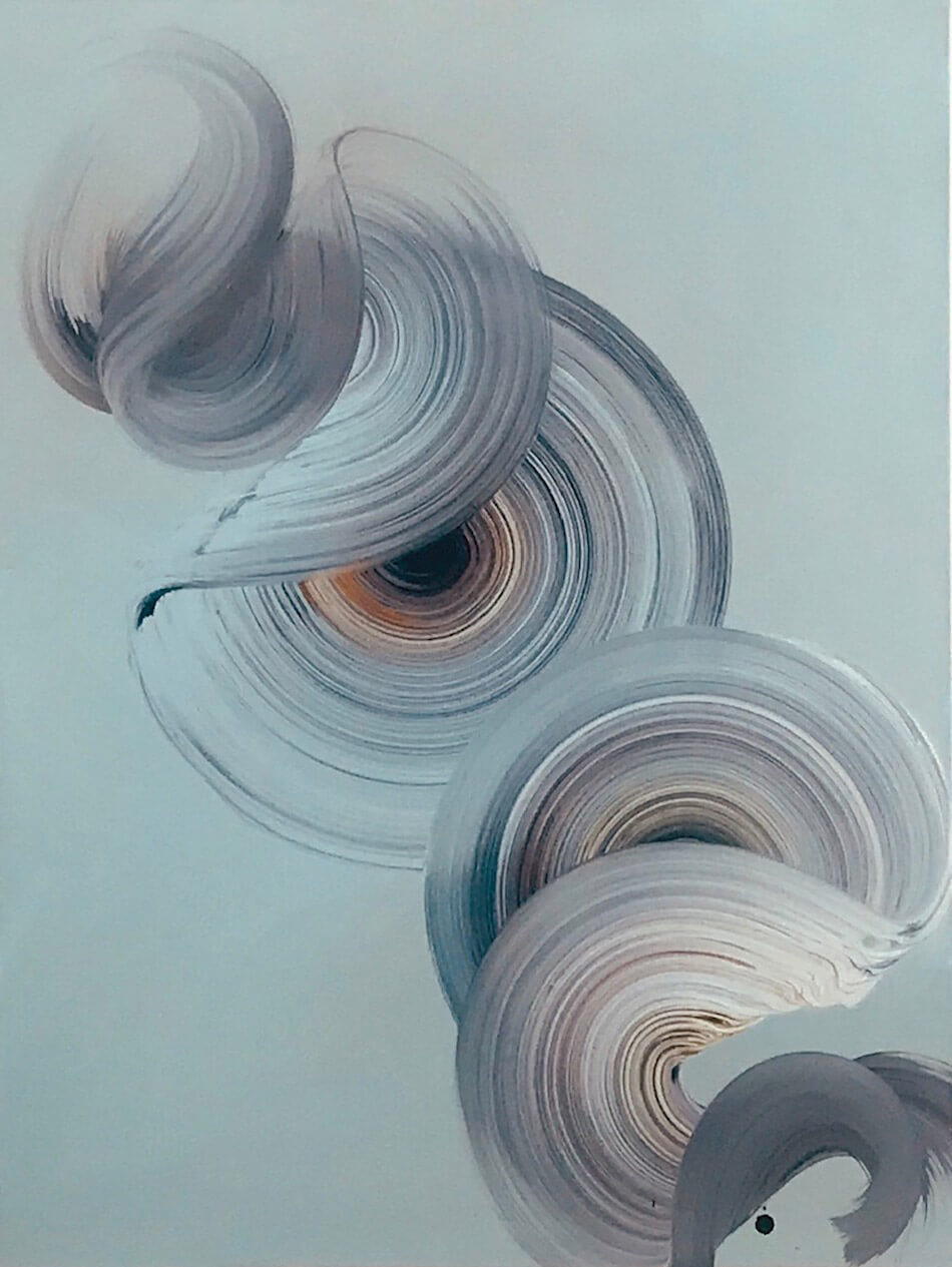 Dragica Carlin Two Swirls for Modern ArtBuyer