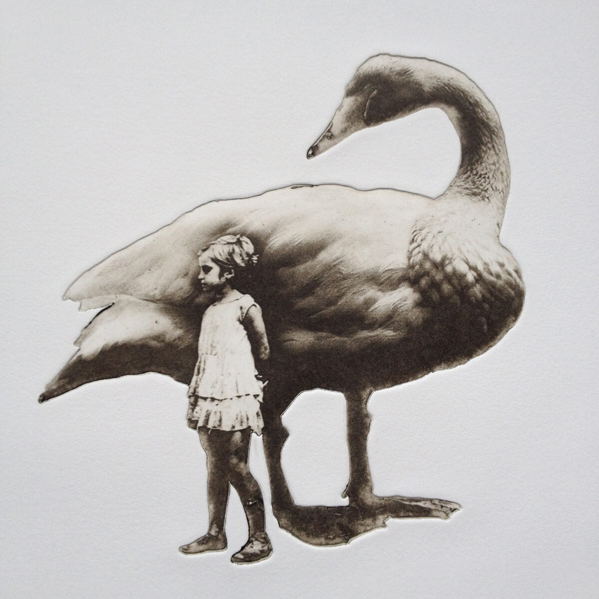 Girl and Swan No. 2